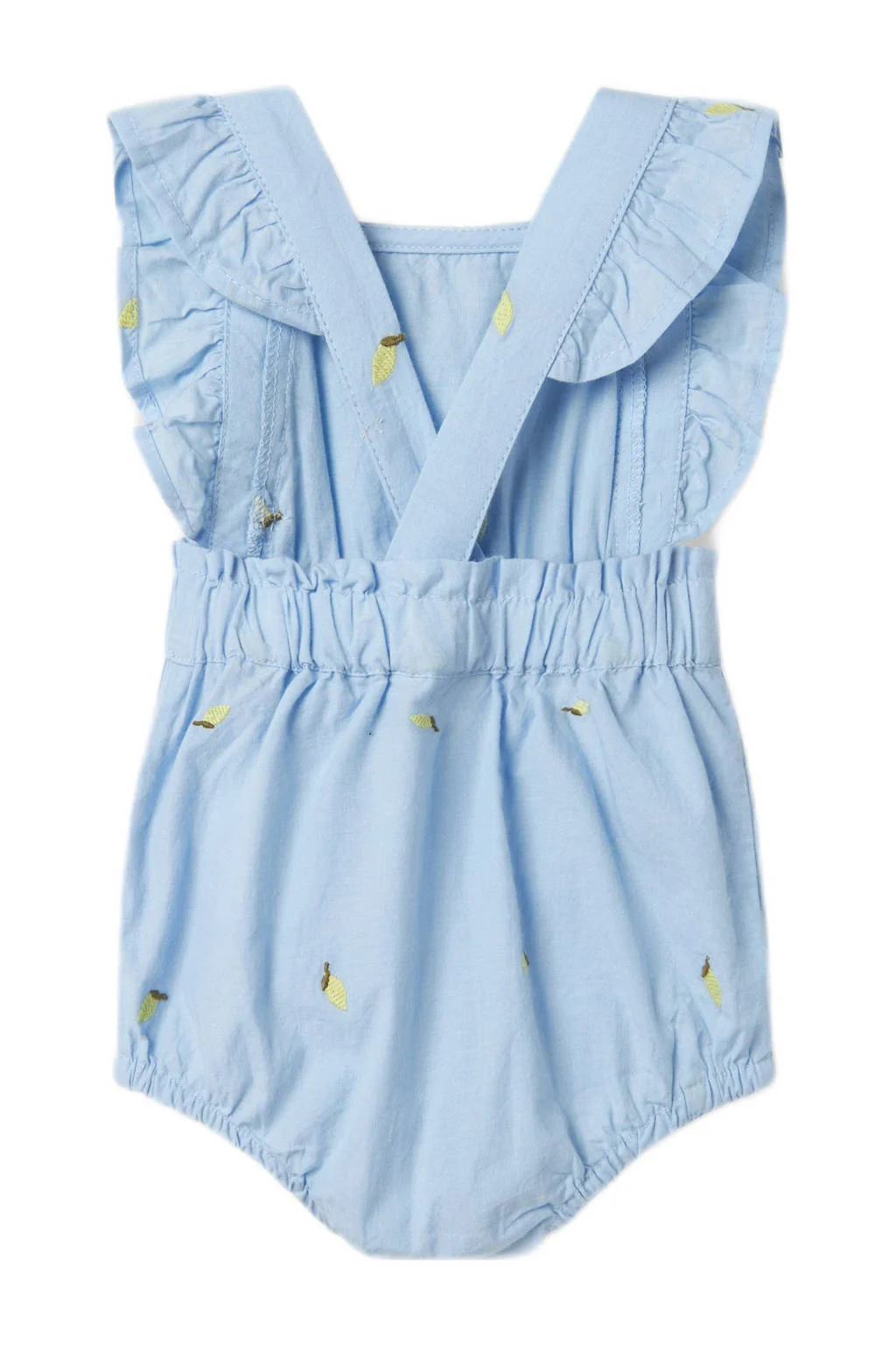 NAME IT romper NBFDERILLA lichtblauw/geel