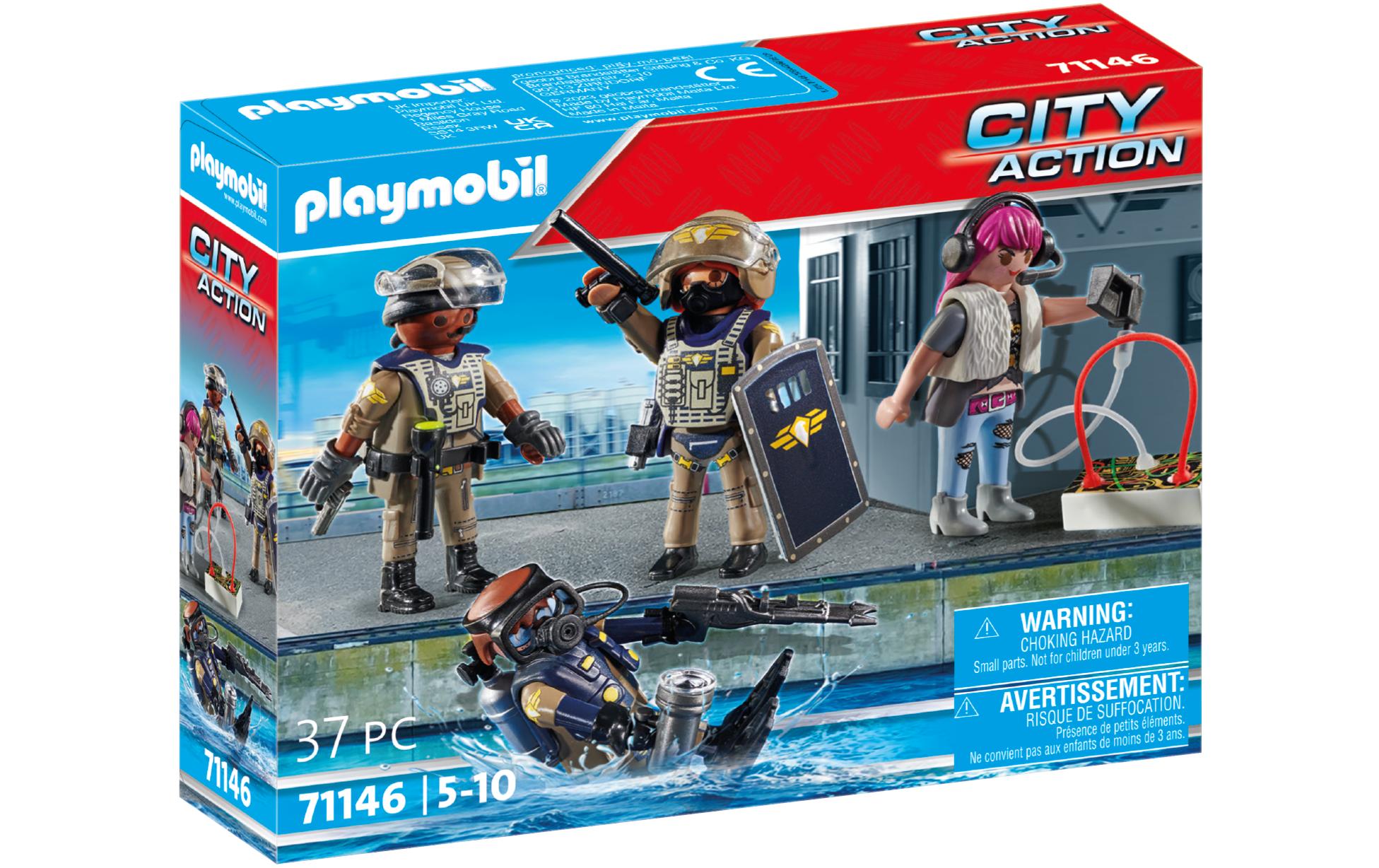 City Action SWAT-Figurenset 71146Polizei-Figurenset