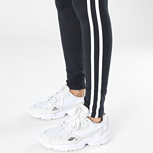Legging Femme A Bandes 589 North Noir