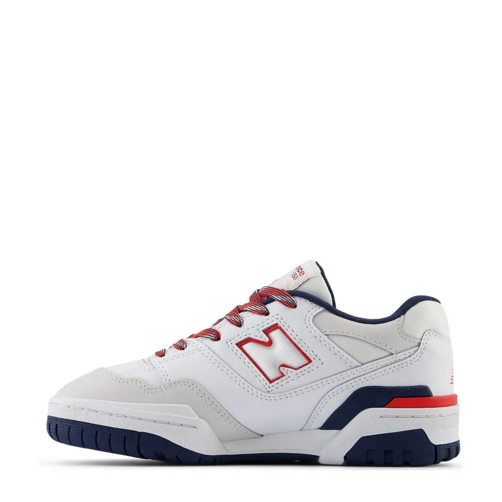 New Balance 550sneakers wit/donkerblauw/rood