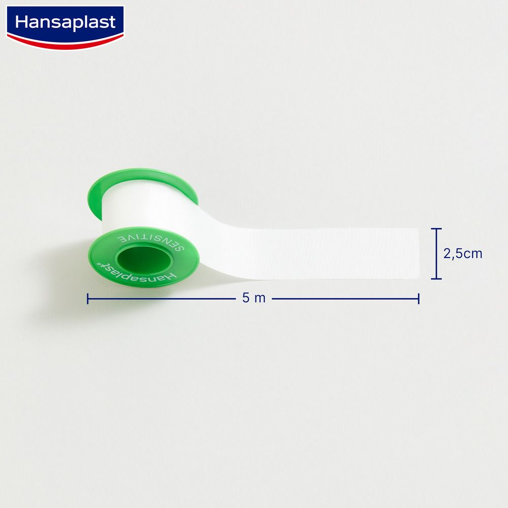 Hansaplast Fixierpflaster Sensitive 5 m x 2,5 cm