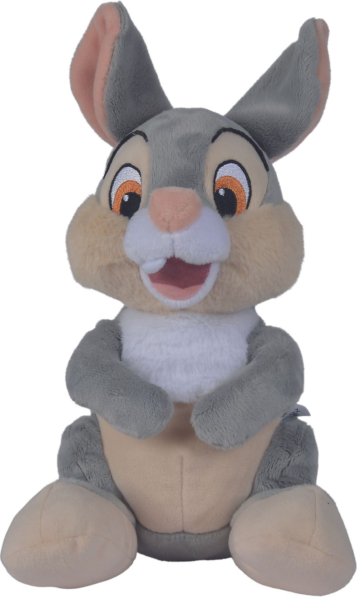 Disney knuffel Bambi stampertje grijs 21 x 19 x 31 cm