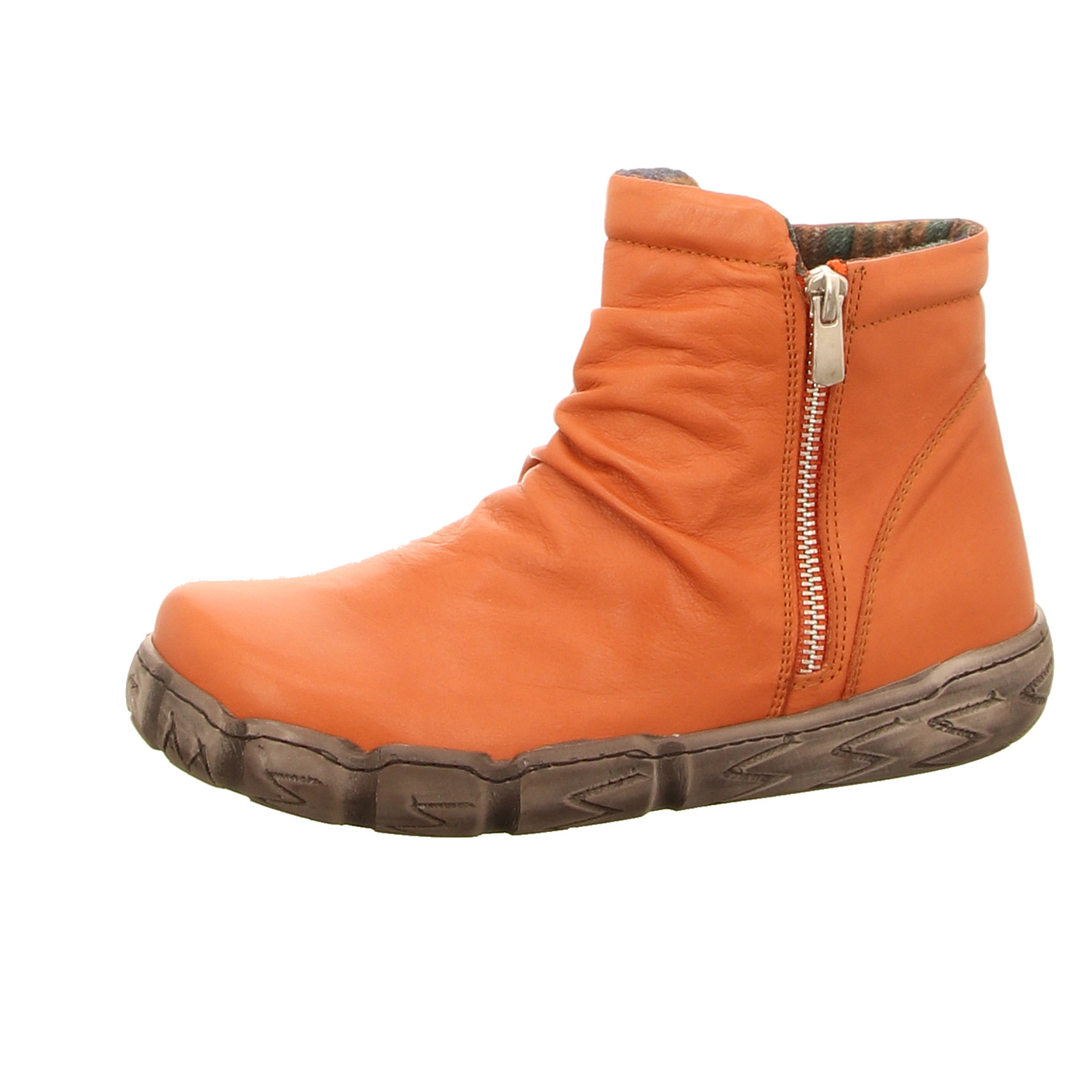 Andrea Conti Stiefelette gelb/orange