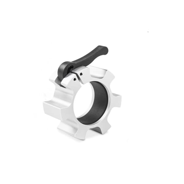 INF Olympic Barbell Clamp Bar Clip Sølv