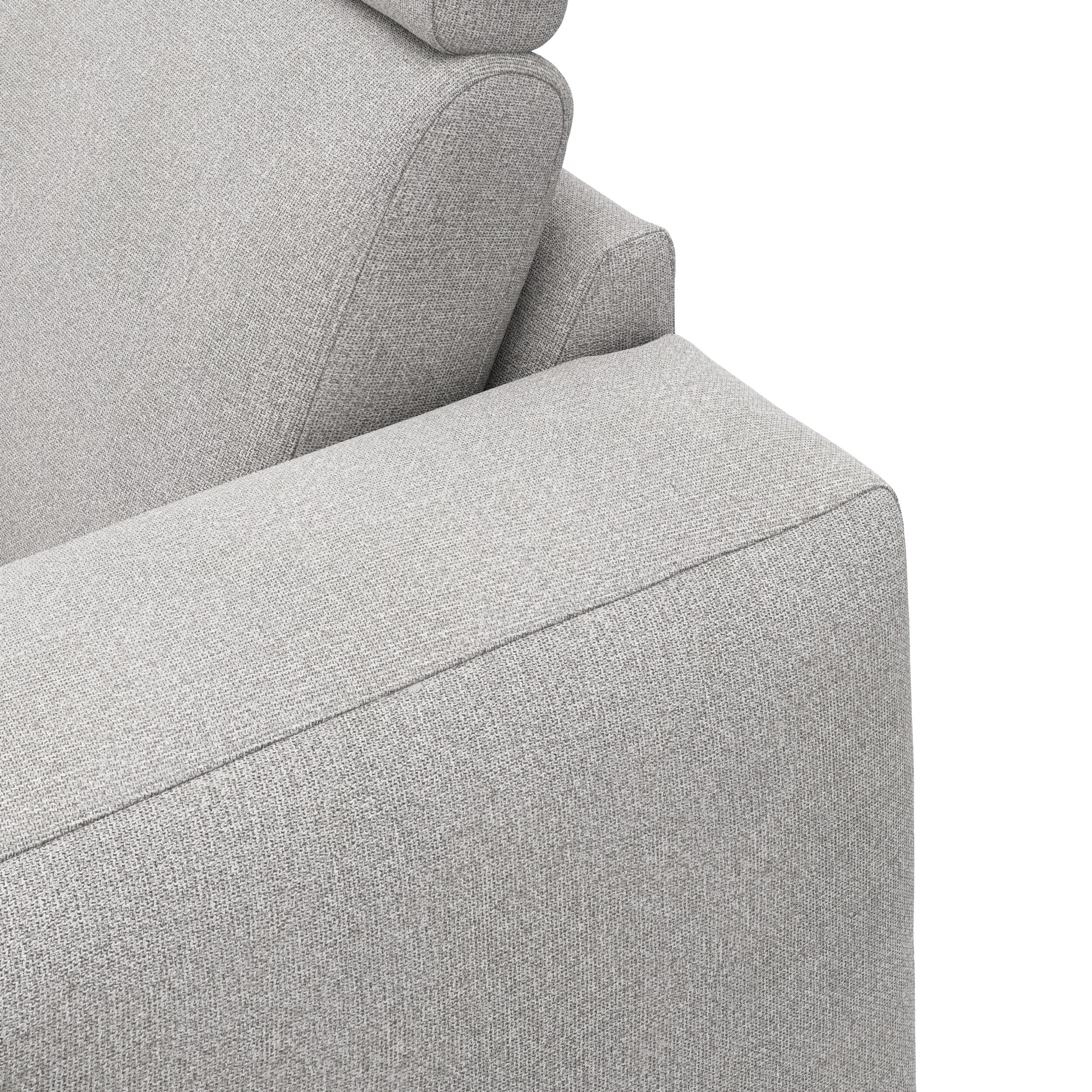 Remus venstrevendt sofa med pufafslutning