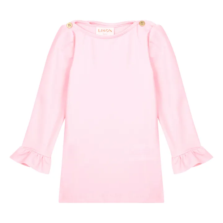 Lison Paris T-Shirt Recyclé Anti-UV Bora Bora | Rose pâle