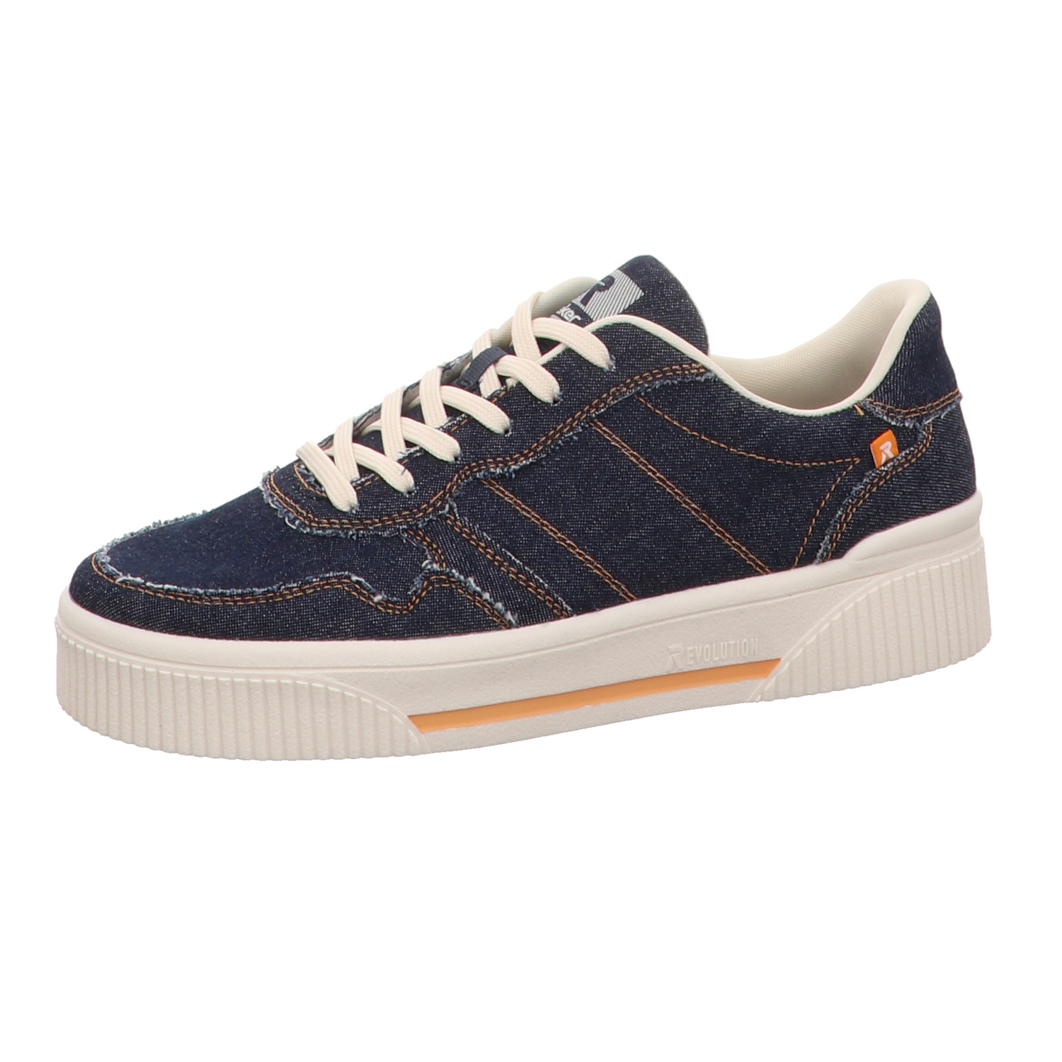 Rieker Sneaker jeansblau blau