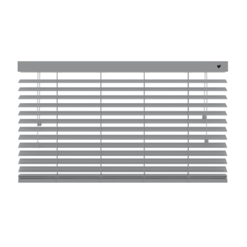 vtwonen houten jaloezie 50 mm grijs (kleurnr. 956) 140x180 cm (bxh)