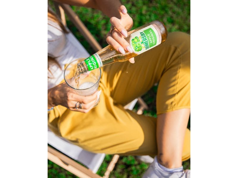 Somersby Apple Original Cider 4 x 0.33 l Spritziger Cider mit fruchtigem Apfelaroma