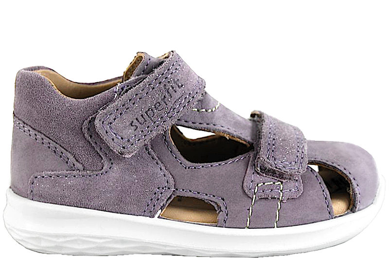 SUPERFIT BUMBLEBEE SANDAL I LILLA NUBUCK