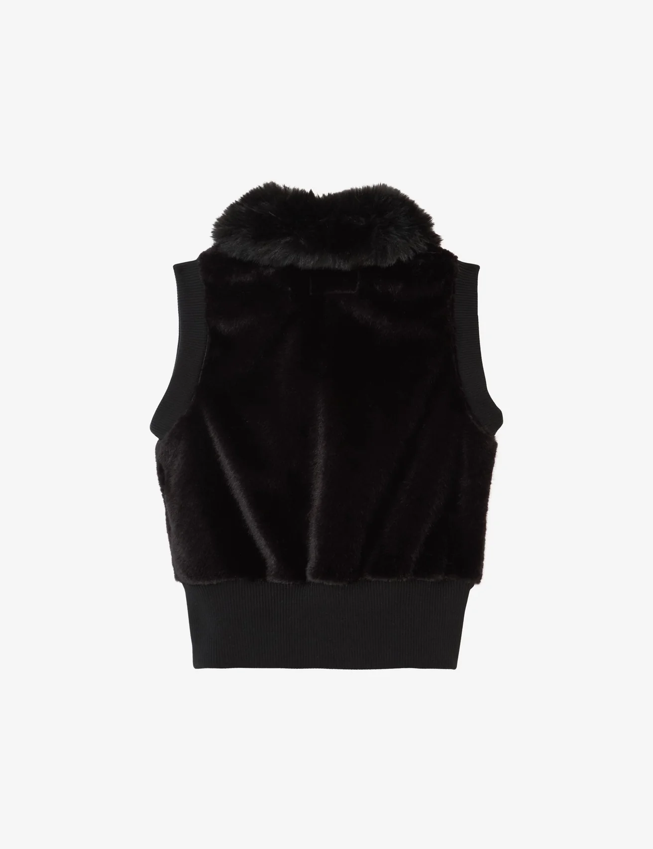 Veste sans manche douce noire