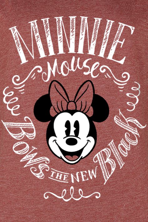 Minnie Mouse - Bows | Mickey & Minnie Mouse T-Shirt Manches courtes