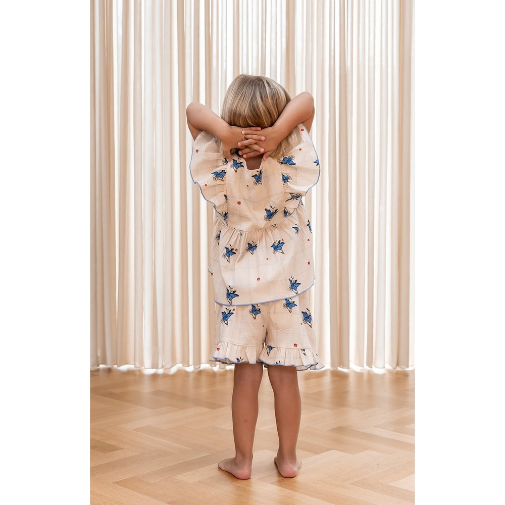 Køb Fliink Sandshell Aop Sally Ss Bluse