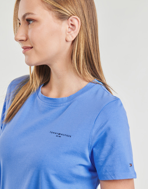 Tommy Hilfiger - 1985 REG MINI CORP LOGOC-NK SS Azul