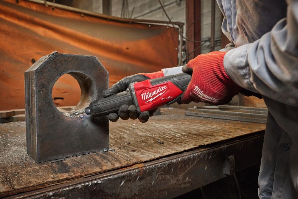 Milwaukee M18™ FDGROVPDB-0X FUEL™ ONE-KEY™ Accu Rechte Stiftslijper met Veiligheidsschakelaar 18V Basic Body in HD-Box - 4933480957