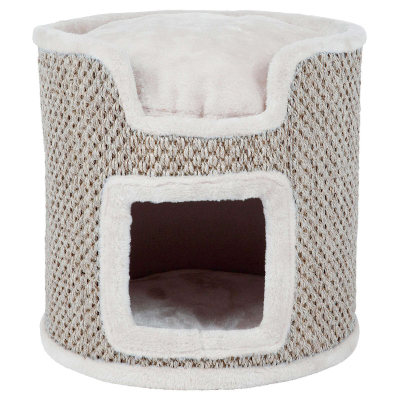 Trixie Cat Tower Ria lichtgrau/natur