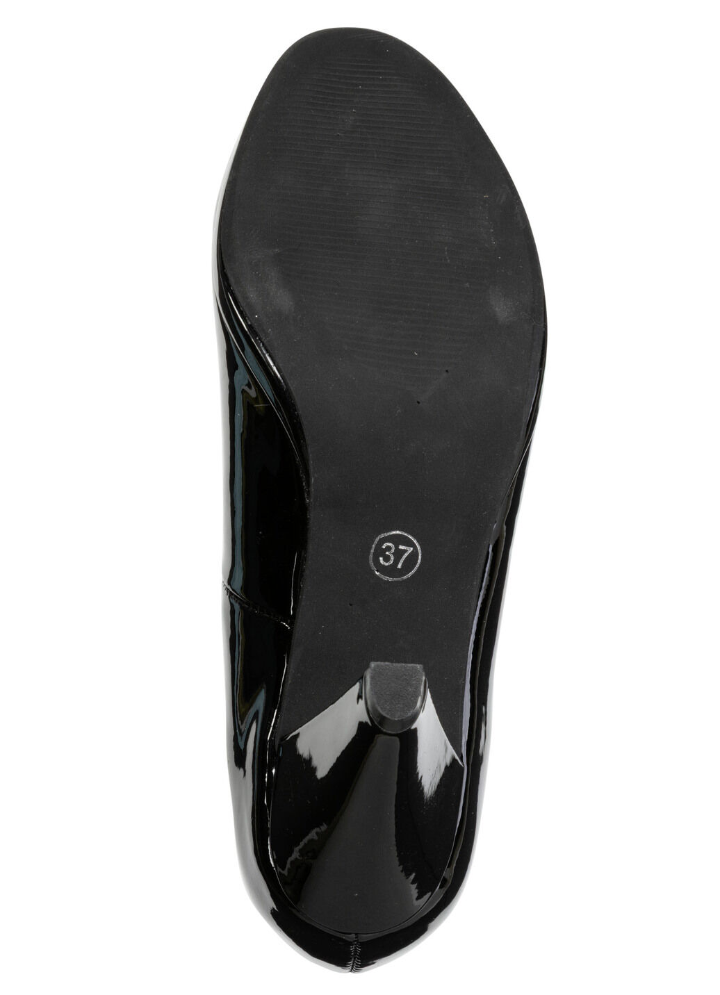 Andrea Conti, schicke Damen-Pumps, aus glänzendem Lackmaterial