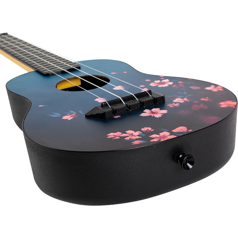 Flight Travel Series TUC Sakura concert ukelele met gigbag