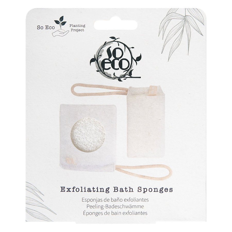 So Eco Exfoliating Bath Sponges 2pcs