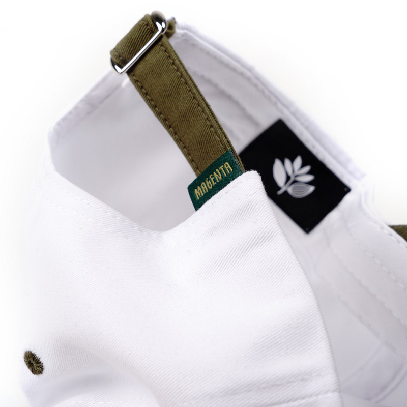 CASQUETTE DE PAPA BICOLORE - BLANC