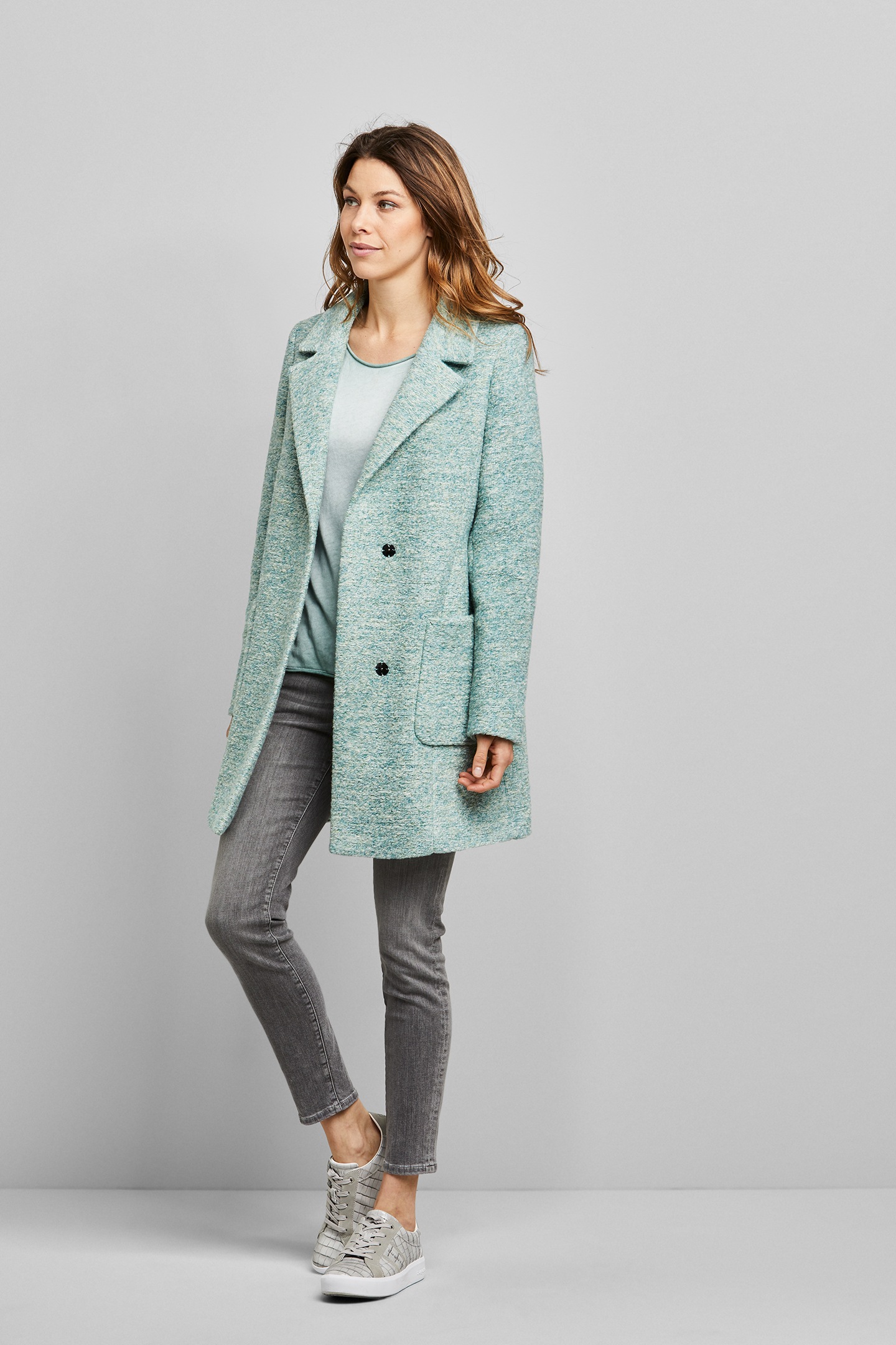 bugatti Langjacke ohne Kapuze mit Wohlfühlgarantie