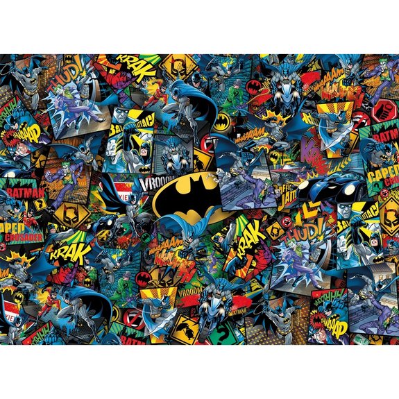 Puzzle impossible 1000 pièces Clementoni - Batman