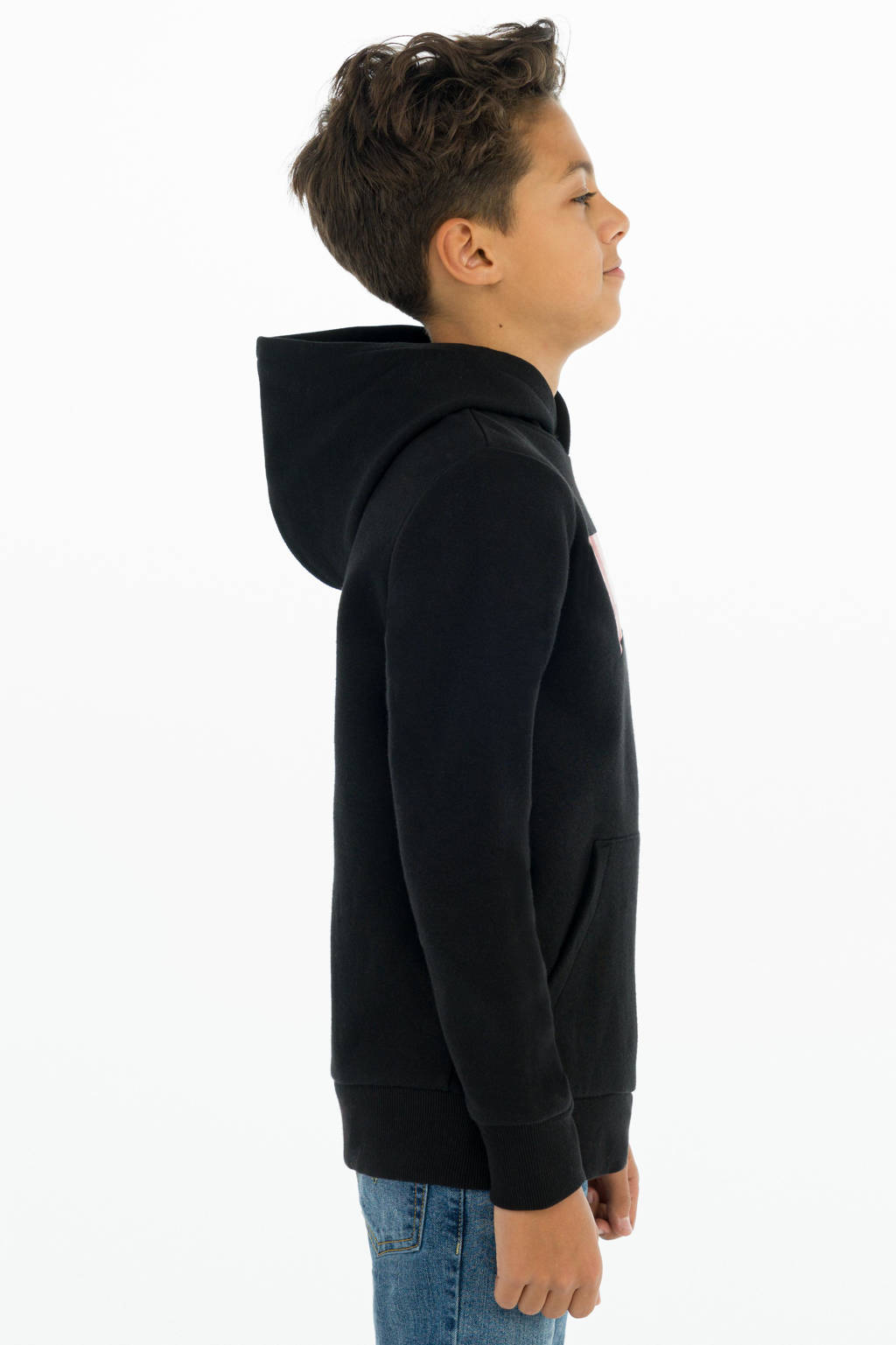 Levi's hoodie met logo zwart