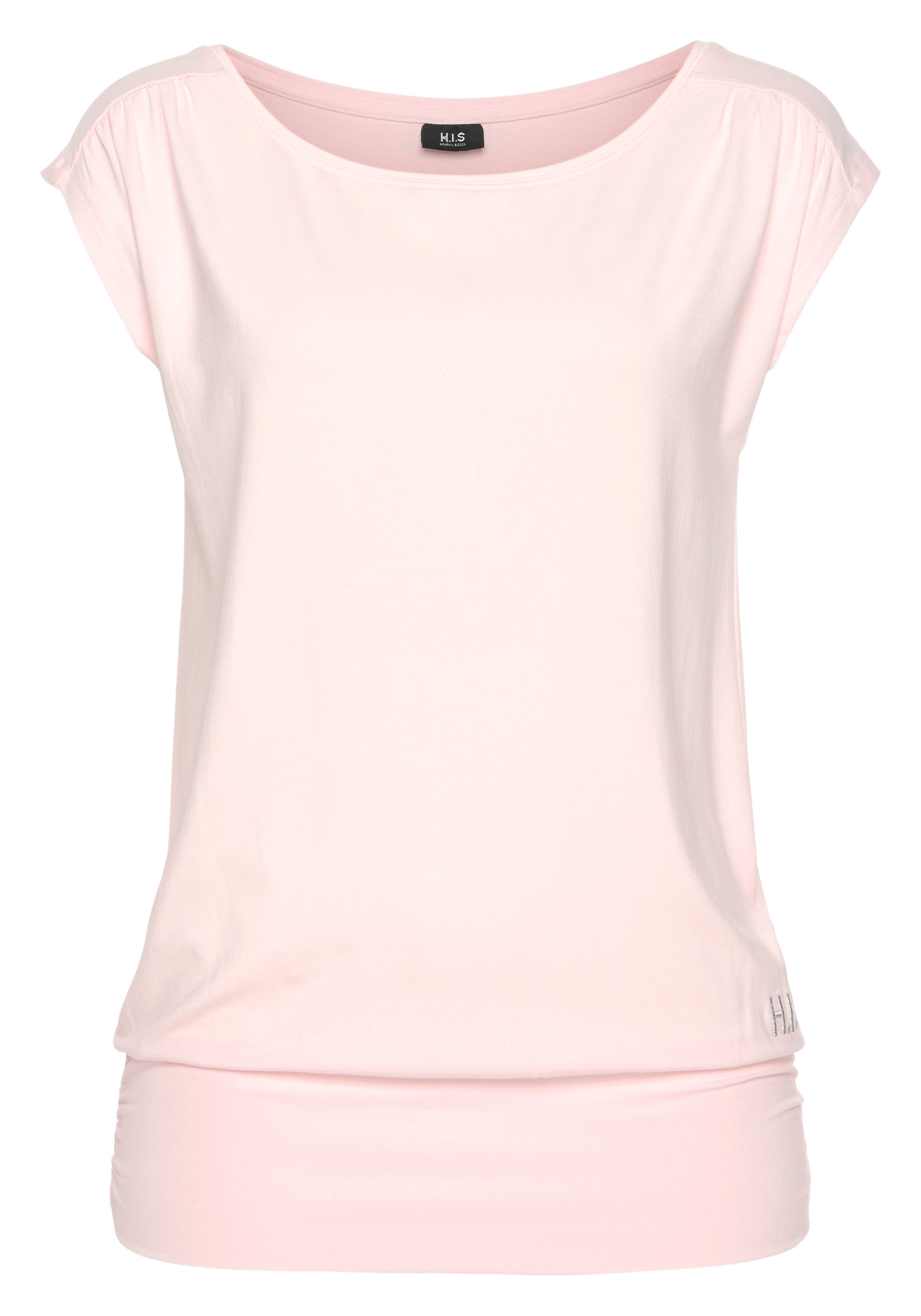 H.I.S T-Shirt »aus Viskose«, Kurzarm,  im sportlichen Stil,  ideal für die Freizeit,  im 2er-Pack