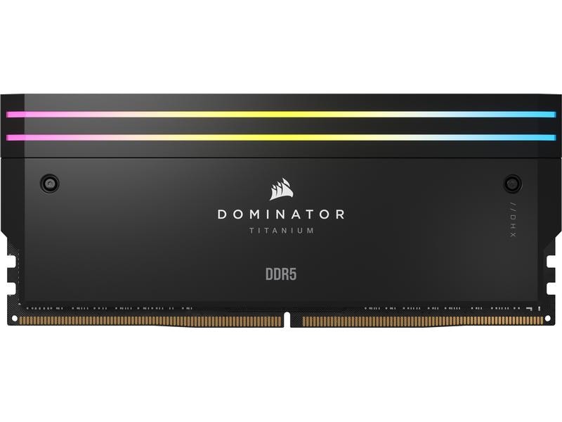 Corsair DDR5-RAM Dominator Titanium 6600 MHz 2x 32 GB High-Performance-Arbeitsspeicher mit RGB Beleuchtung