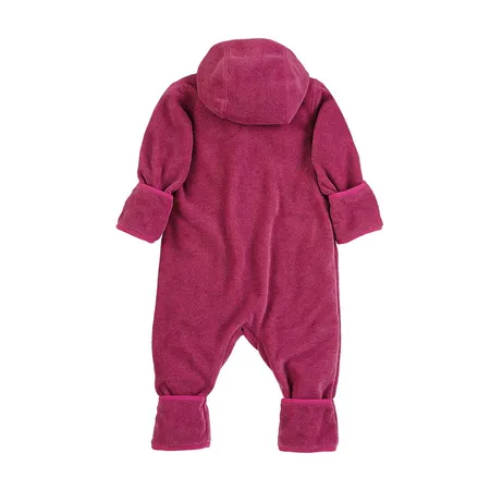 Sterntaler Overall aus Melangefleece magenta, 68