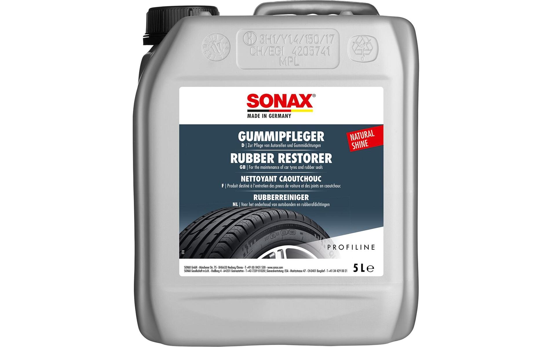 Gummipfleger, 5 l<br>Schützt Reifen, Matten, Gummidichtungen