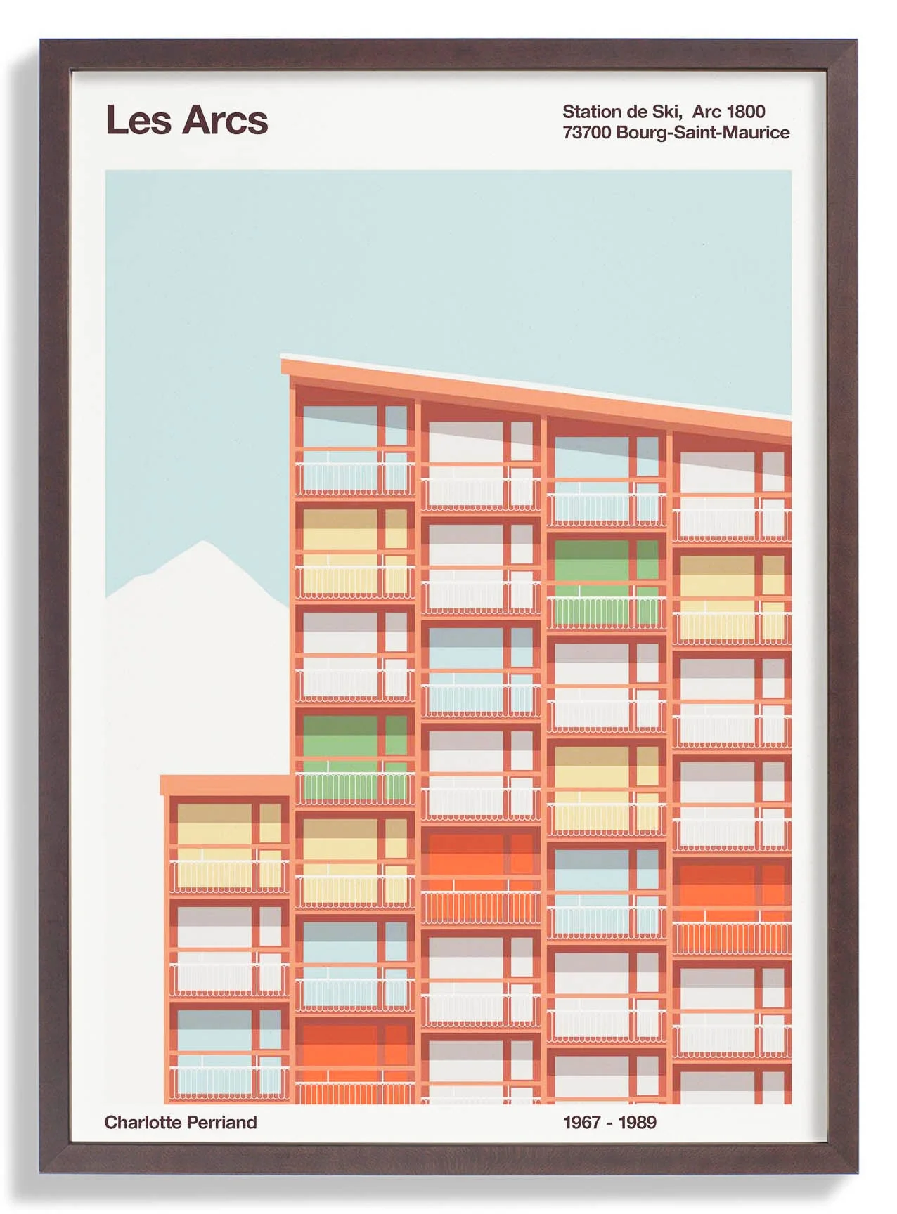 Les arcs, Charlotte Perriand von Florent Bodart