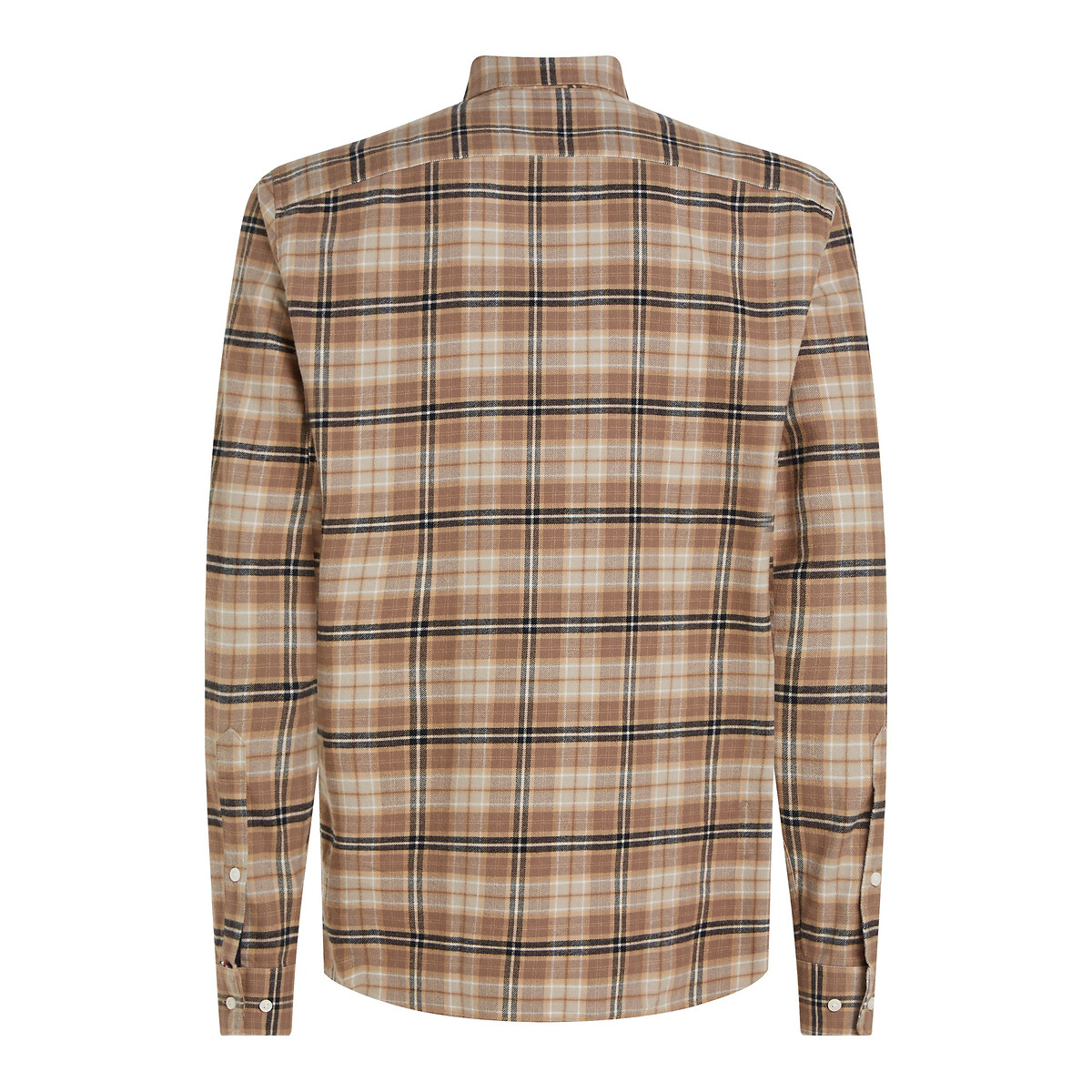 TOMMY HILFIGER<br>Camisa xadrez tartan, colarinho com botões