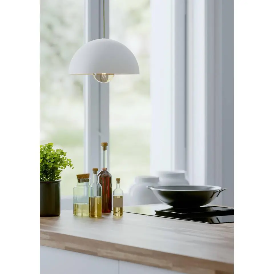 EGLOGaetanoHanglamp- E27 -1Lichts-Ø30cm-Wit