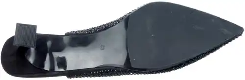 Freja-24 Babouche zwart - maat 43 slingback zwart - maat 43 Calandschoen