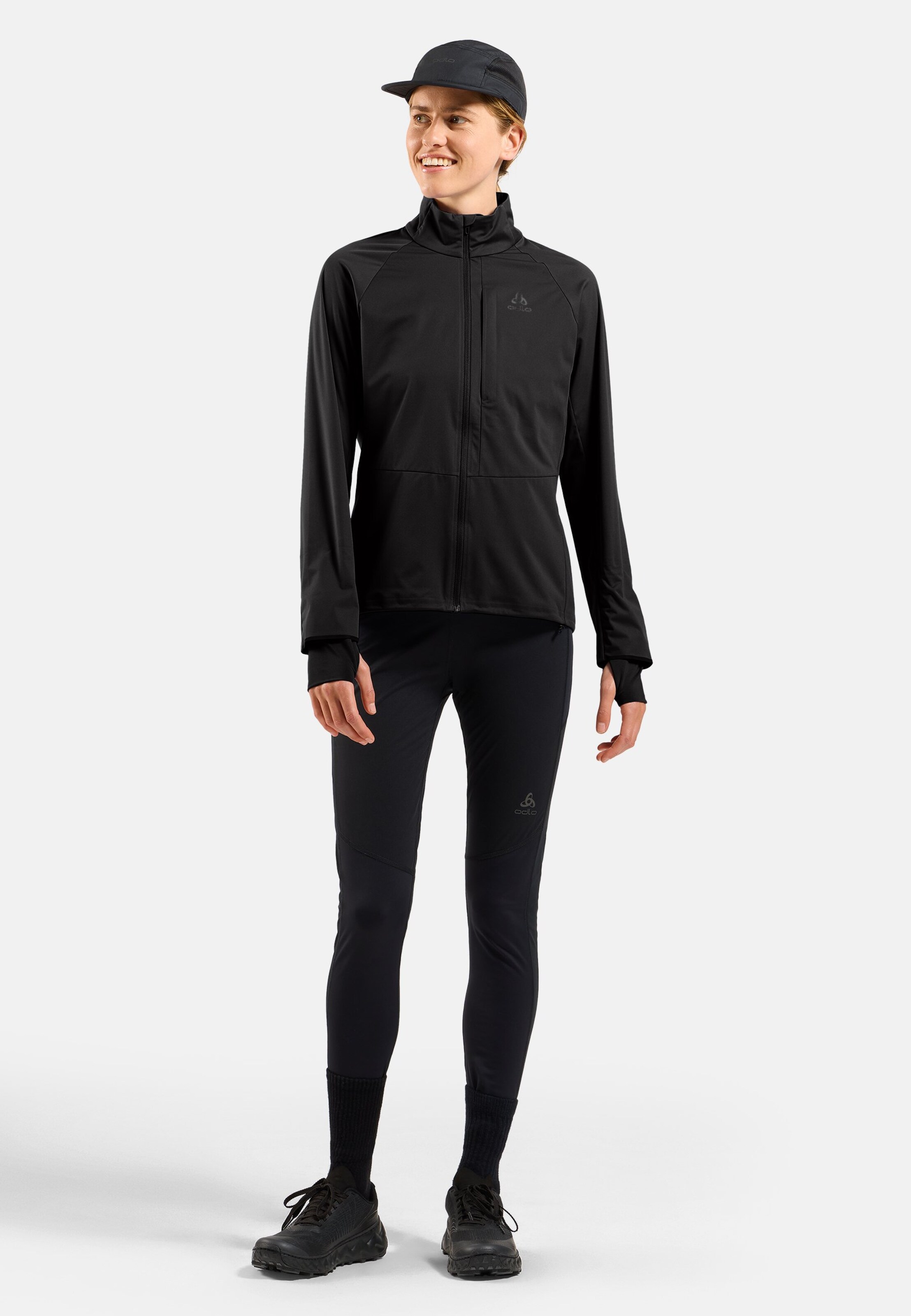 Zeroweight Pro Warm Laufjacke 2.0 in black