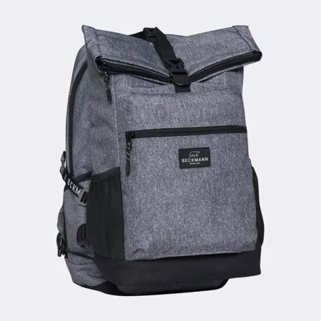 Beckmann Sport light rolltop - Grey Melange