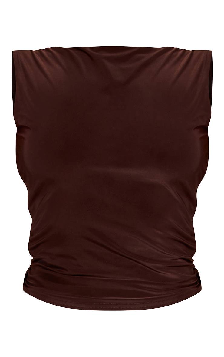 Vert Menthe Jupe Midaxi À Taille Basse En Tissu Extensible Tissé À Pois