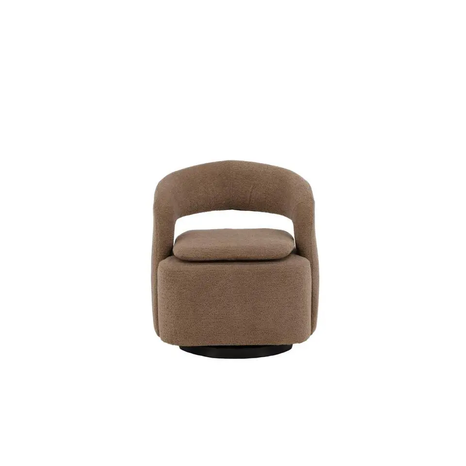 Svea - Teno draaibare fauteuil - boucle - beige