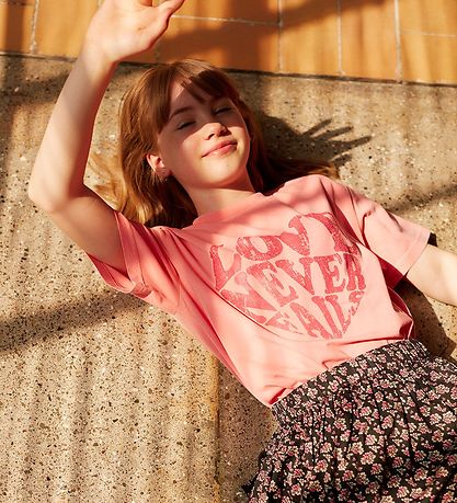 Petit by Sofie Schnoor T-Shirt - Pink m. Print