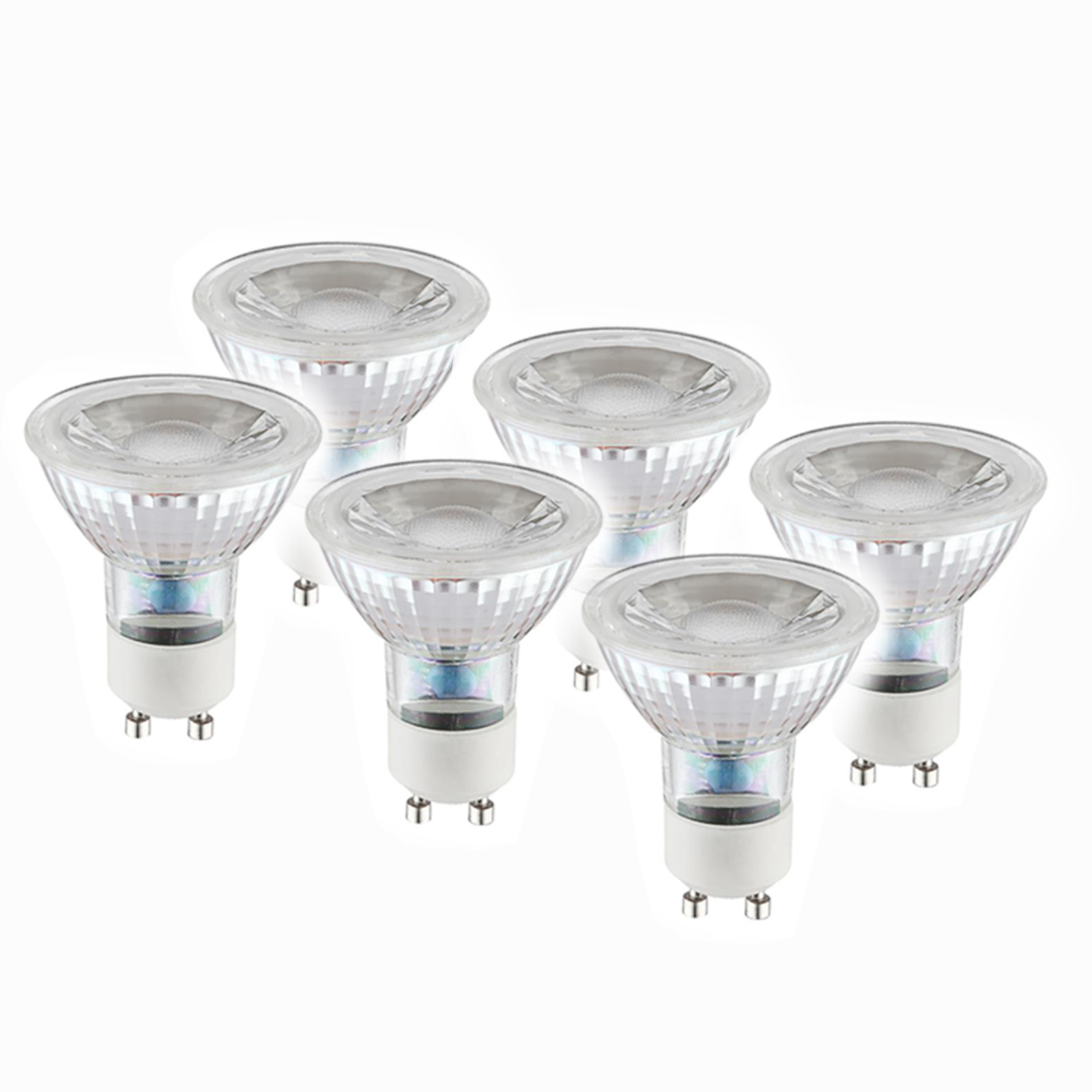 6er-Set LED-Leuchtmittel MARLA - GU10 - 5W - warmweiß