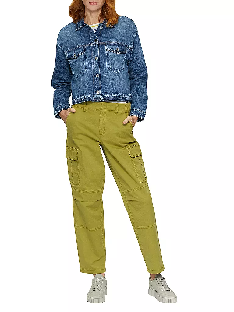 S.OLIVER Jeansjacke  blau