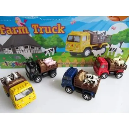 Postler Farm LKW 8cm mit Tieren, sortiert