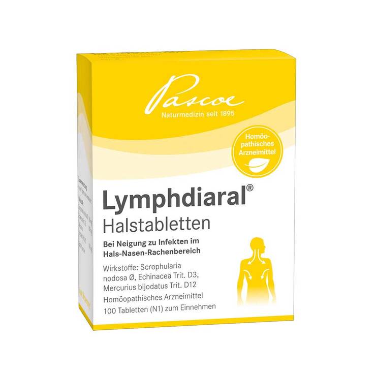 Lymphdiaral Halstabletten, 100 St