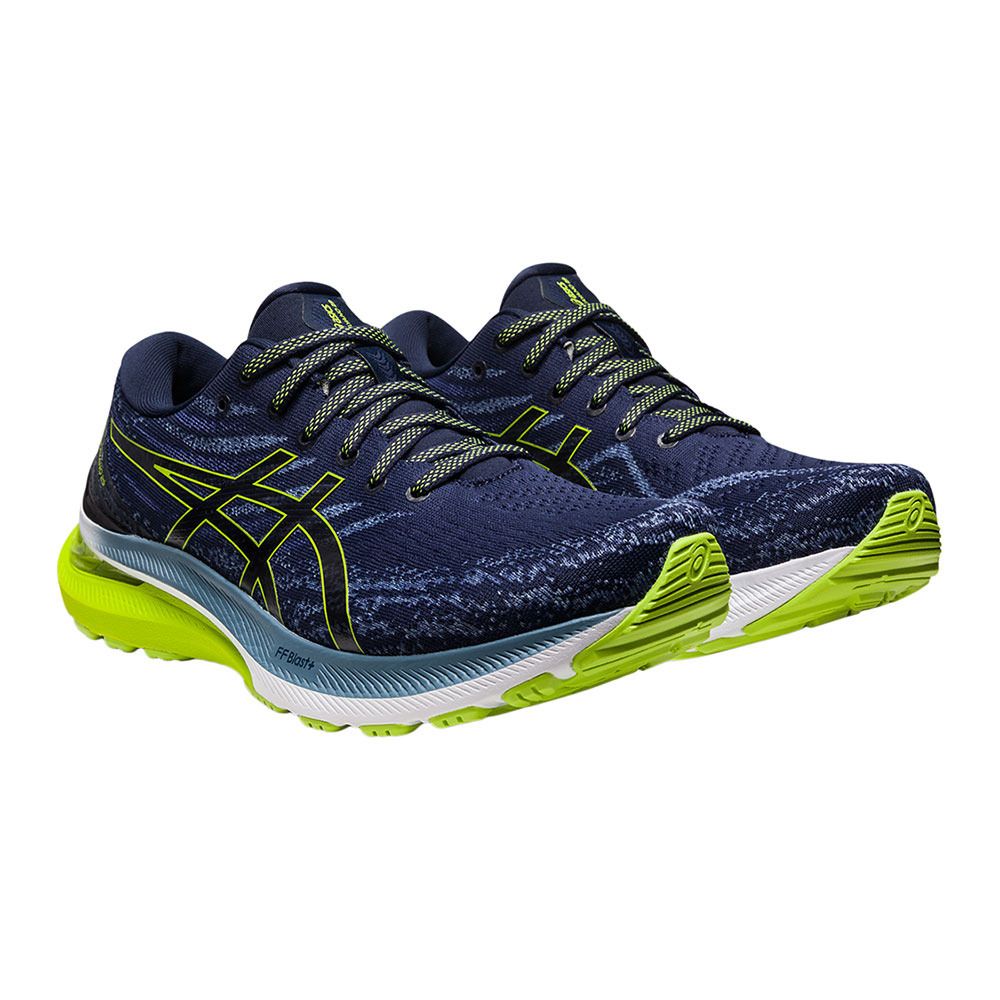 Asics GEL-KAYANO 29 - Chaussures running Homme midnight/lime zest