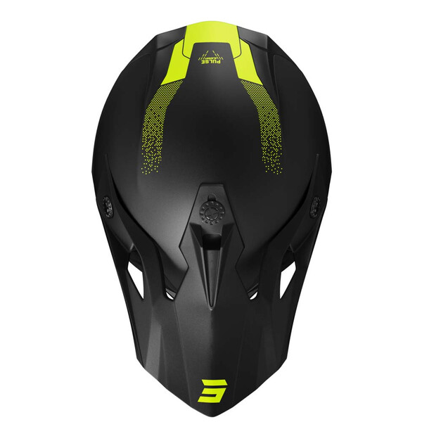 Shot - Casque Pulse Element Noir / Jaune fluo / Mat
