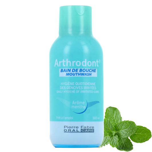 Bain de bouche Arthrodont - Gencives sensibles et irritées