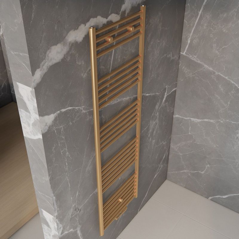 BWS - Cory - Handdoek Radiator - Goud - Messing - 557 Watt