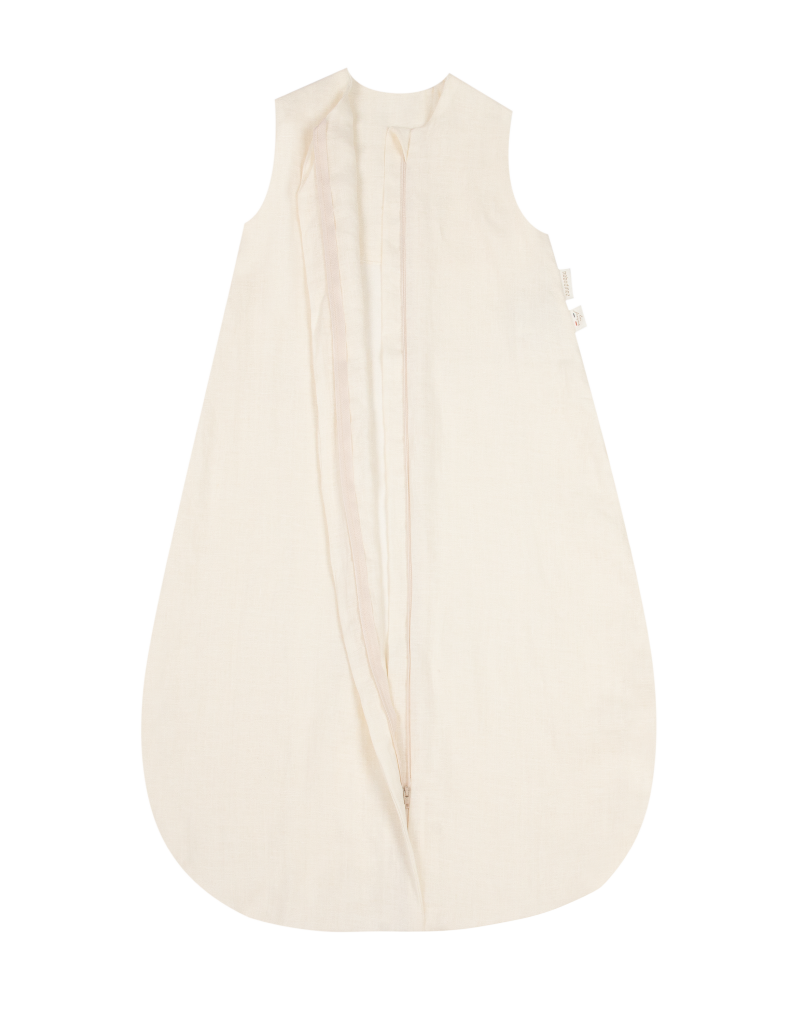 Gigoteuse mi-saison l1n0 en lin français off white | Blanc