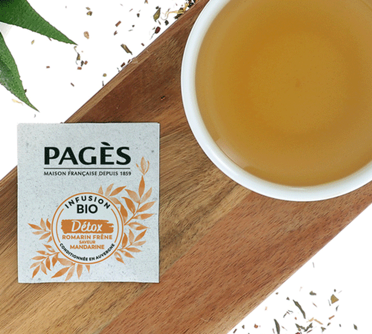 Infusion Détox bio 50 sachets - PAGÈS